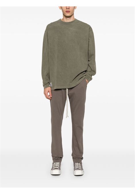 Dust grey Berlin track trousers Rick owens drkshdw - men RICK OWENS DRKSHDW | DU01E3392RN34